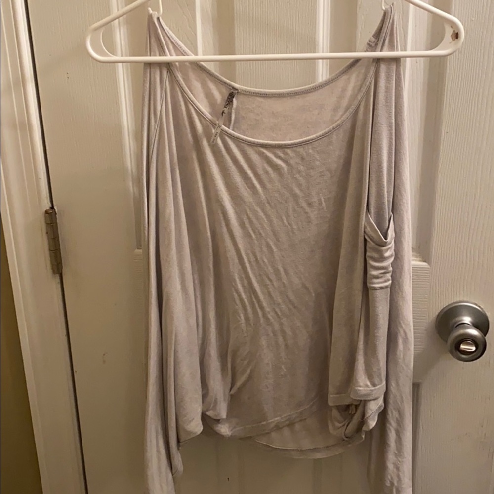 Gray lounge shirt